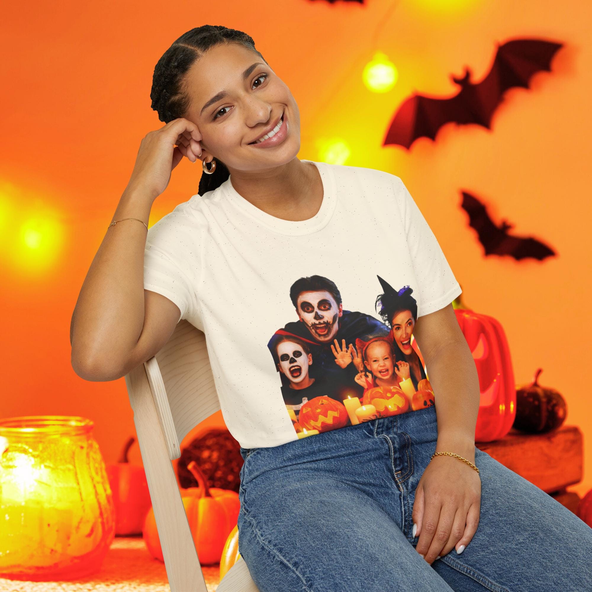 Halloween Family Fun T-Shirt: Spooky Trick or Treat Apparel