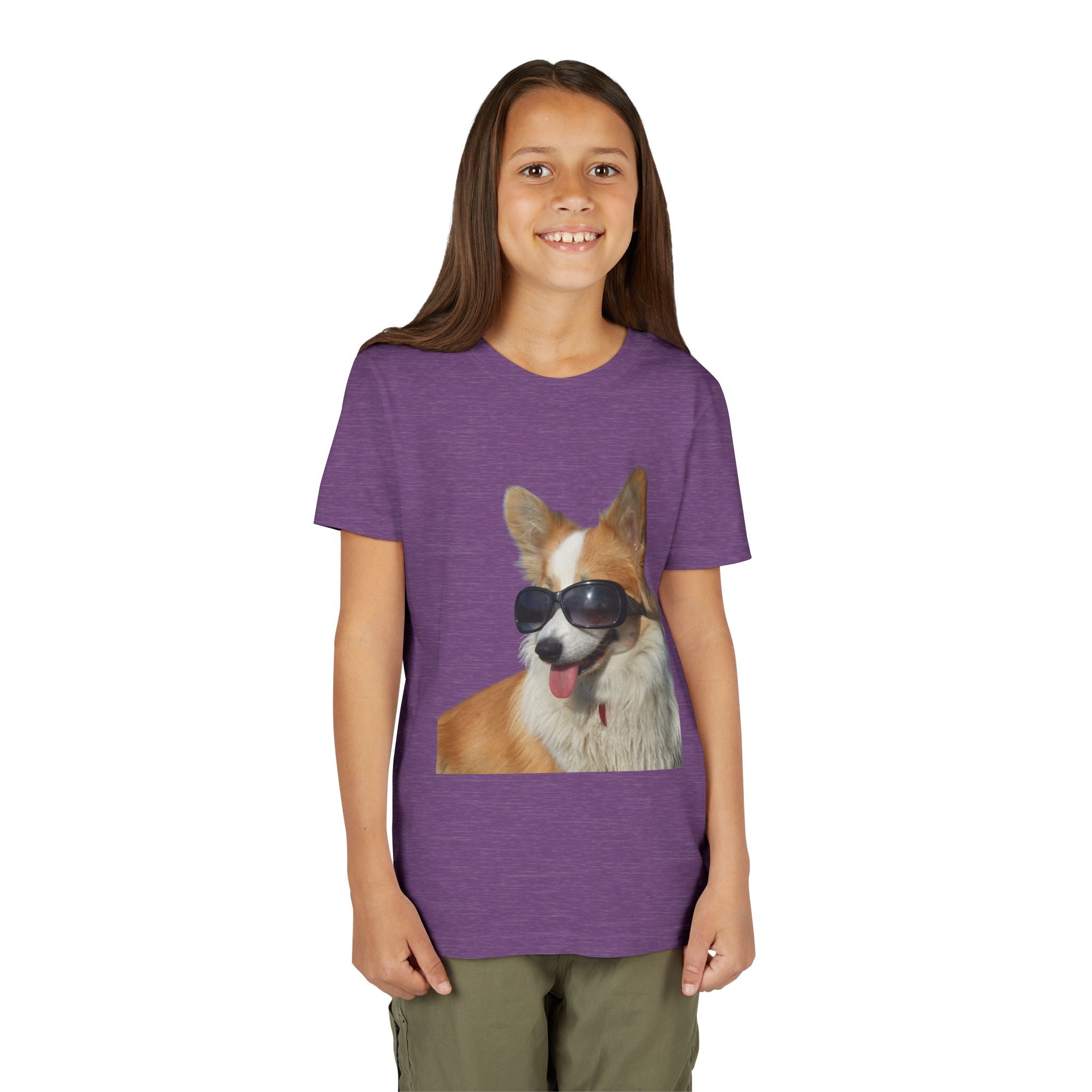 Cool Corgi Sunglasses Youth Tee