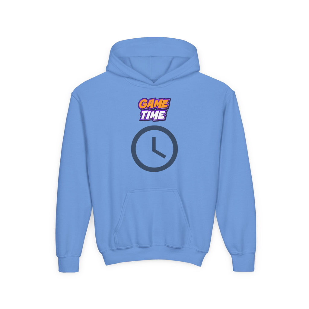 Kid's Game Time Hoodie with Cat Hero Design