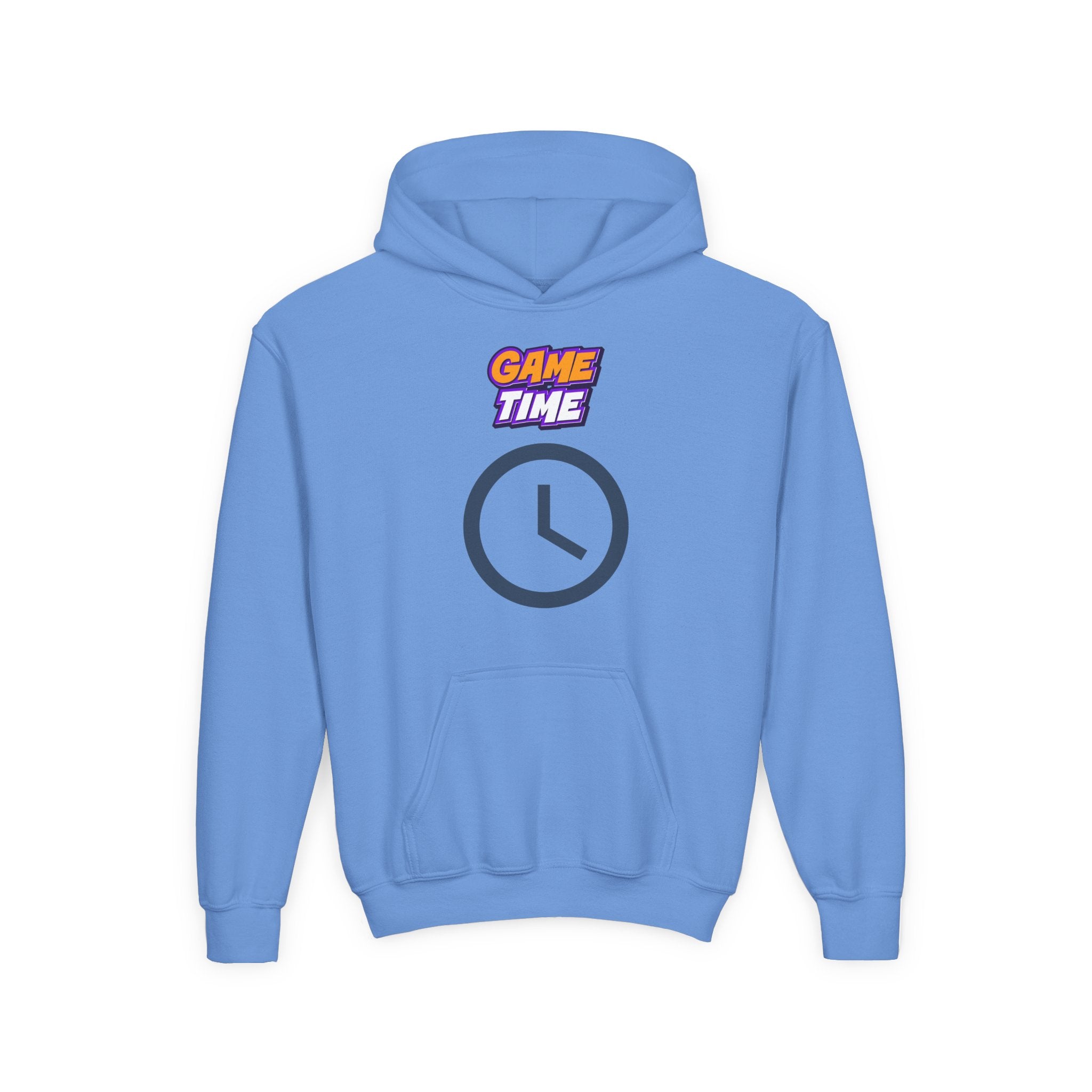 Kid's Game Time Hoodie with Cat Hero Design