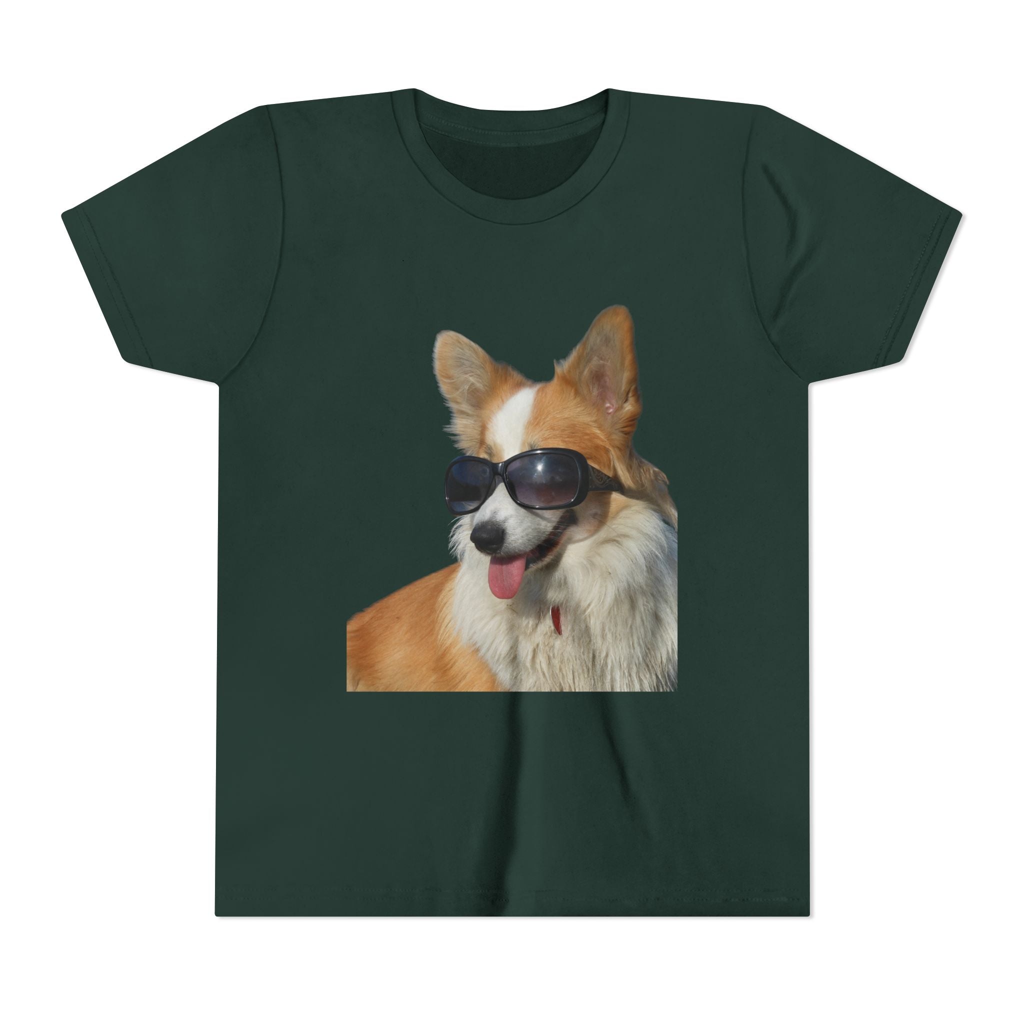 Cool Corgi Sunglasses Youth Tee