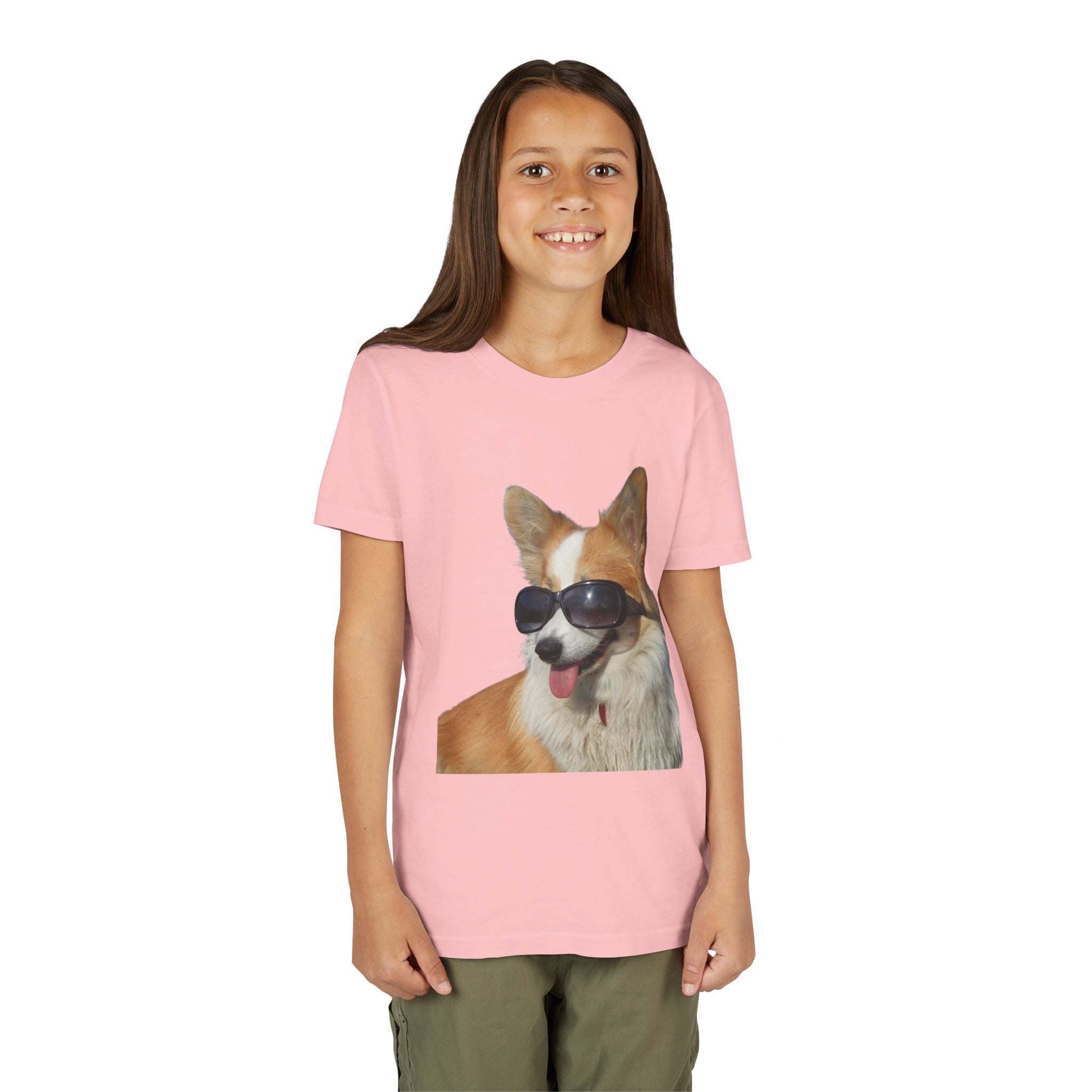 Cool Corgi Sunglasses Youth Tee