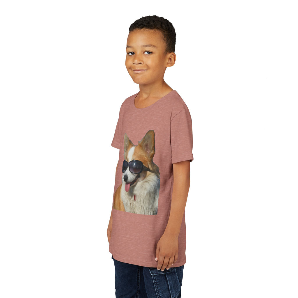 Cool Corgi Sunglasses Youth Tee
