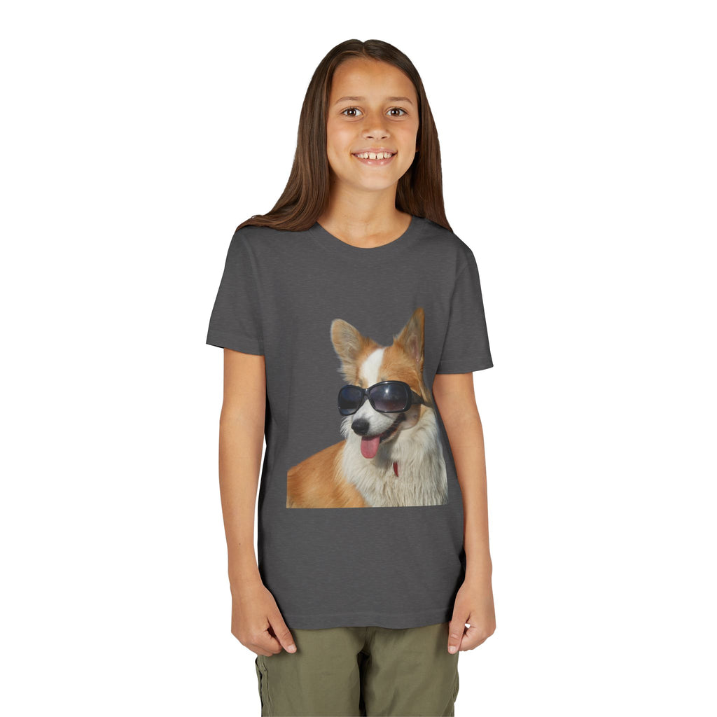 Cool Corgi Sunglasses Youth Tee