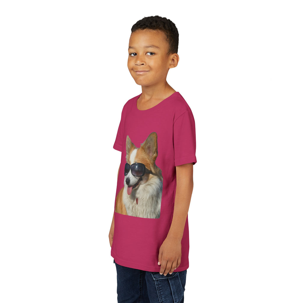 Cool Corgi Sunglasses Youth Tee