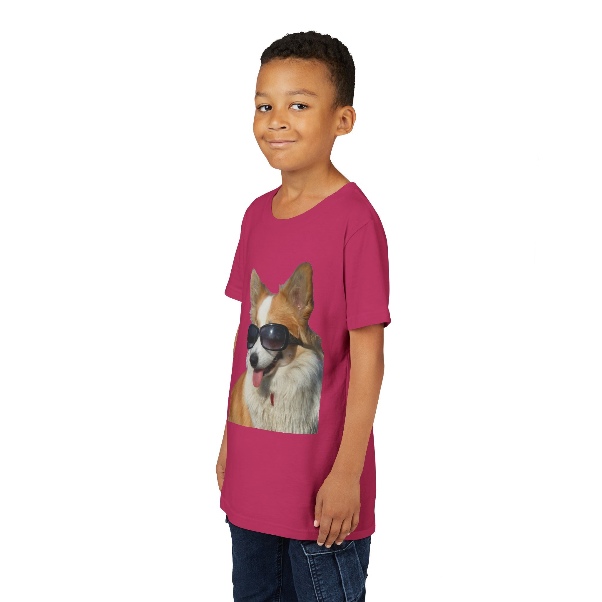 Cool Corgi Sunglasses Youth Tee