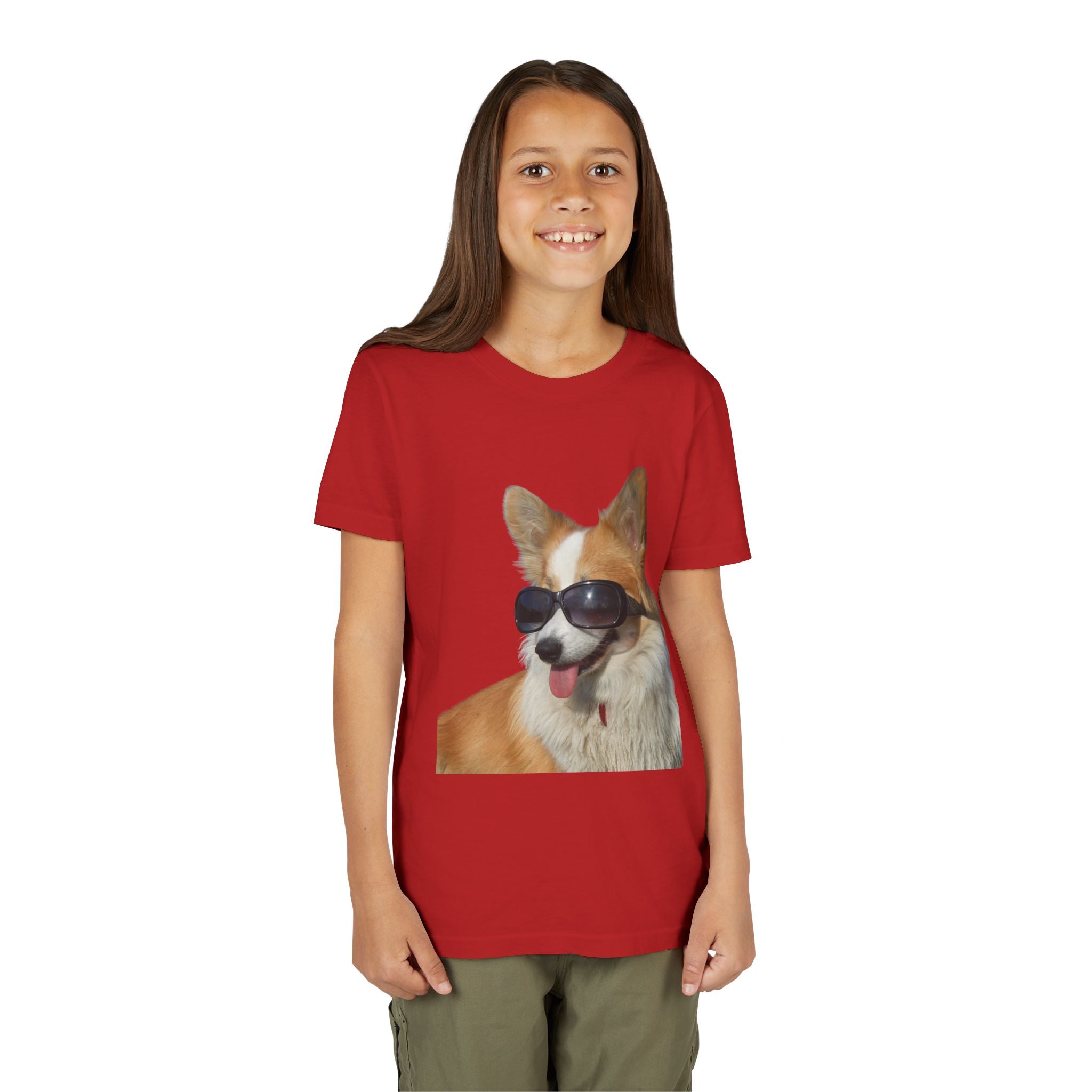 Cool Corgi Sunglasses Youth Tee