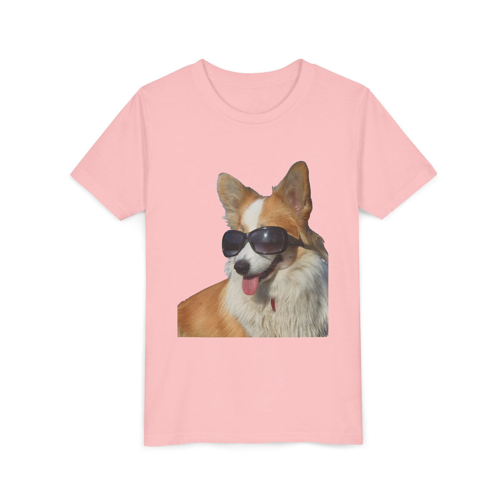 Cool Corgi Sunglasses Youth Tee