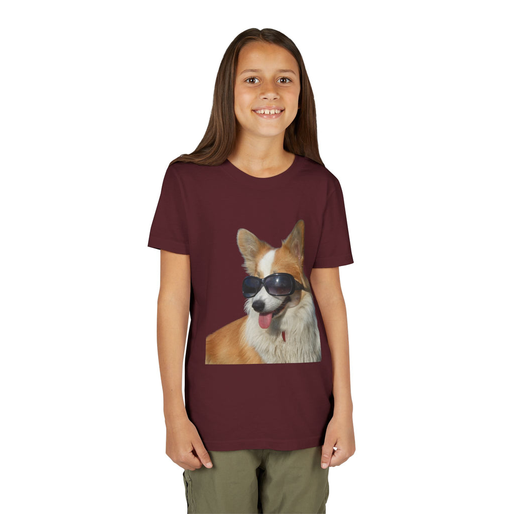 Cool Corgi Sunglasses Youth Tee