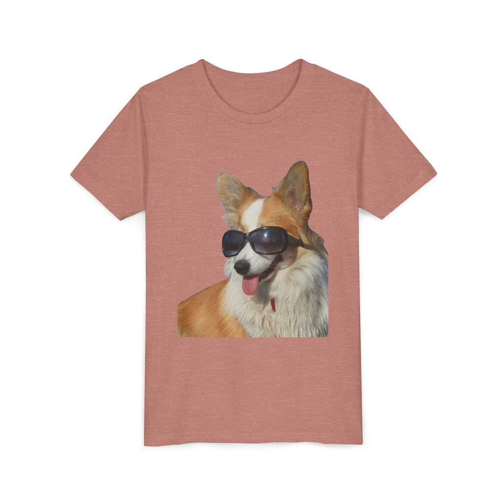 Cool Corgi Sunglasses Youth Tee