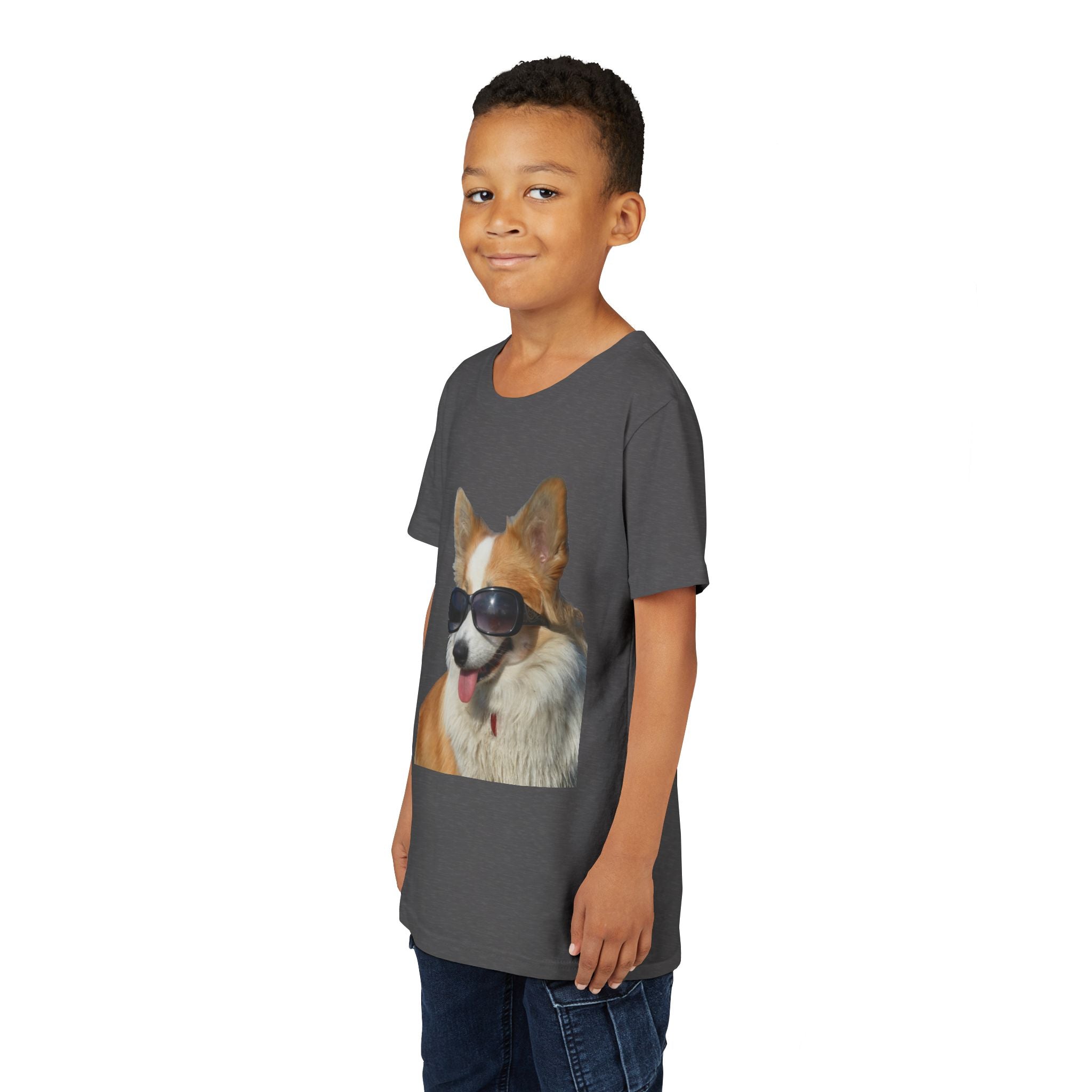 Cool Corgi Sunglasses Youth Tee
