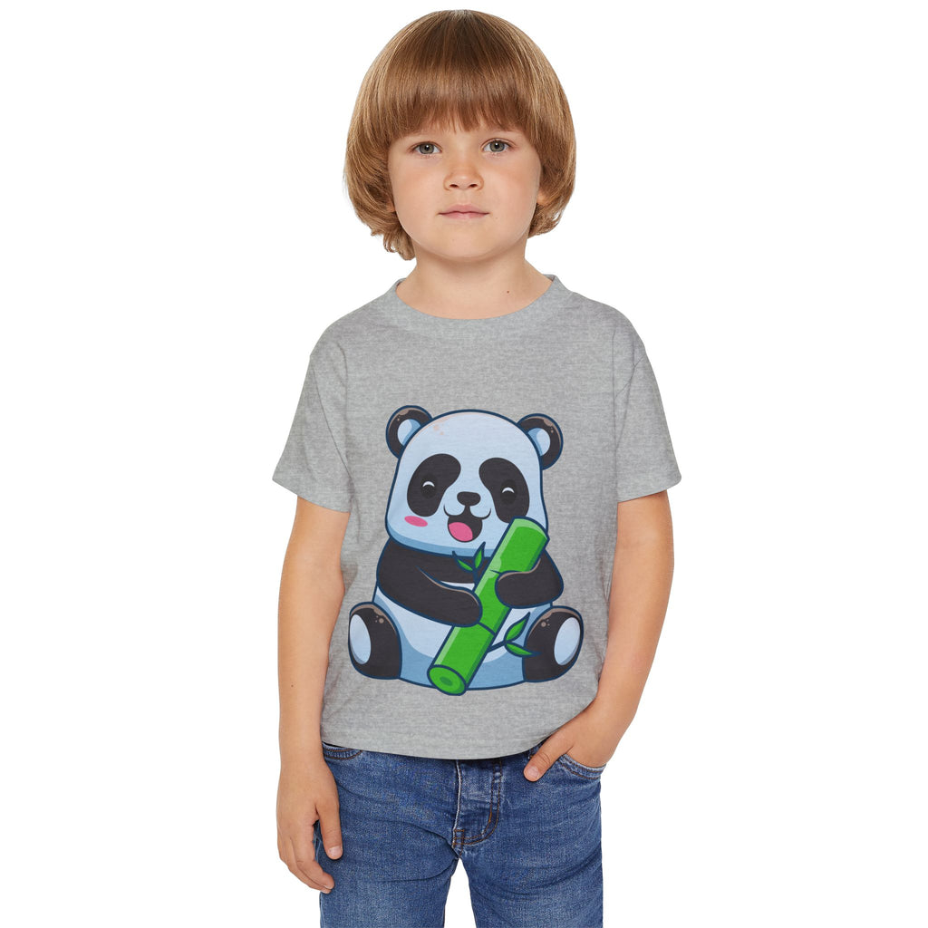 Cute Panda Toddler T-Shirt - Adorable Kids Wear for Fun and Play