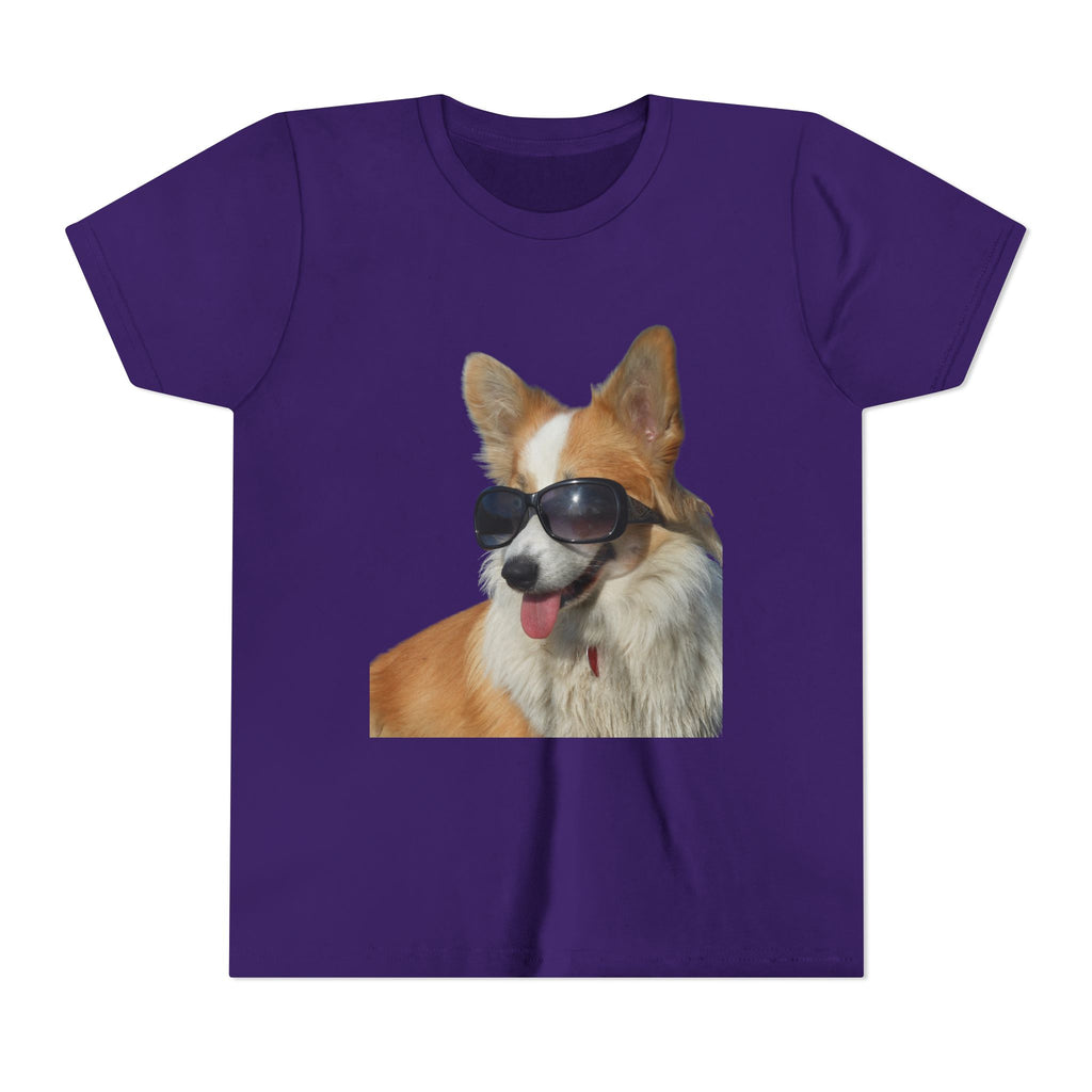 Cool Corgi Sunglasses Youth Tee