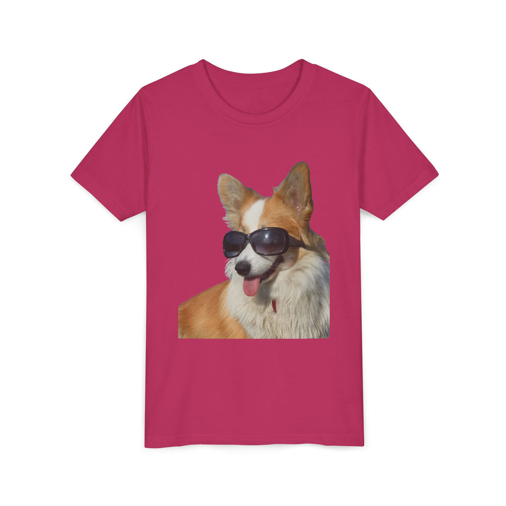 Cool Corgi Sunglasses Youth Tee
