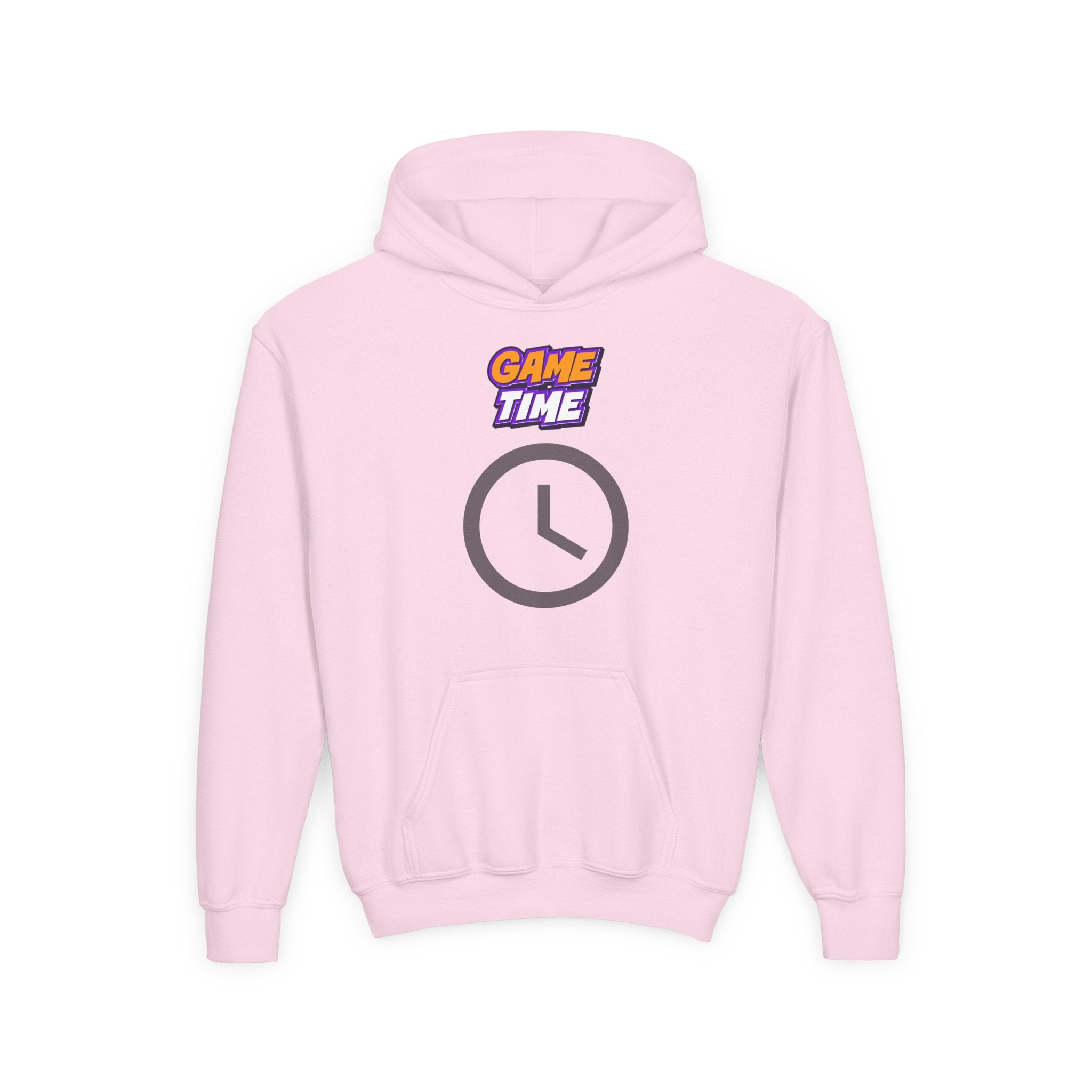 Kid's Game Time Hoodie with Cat Hero Design