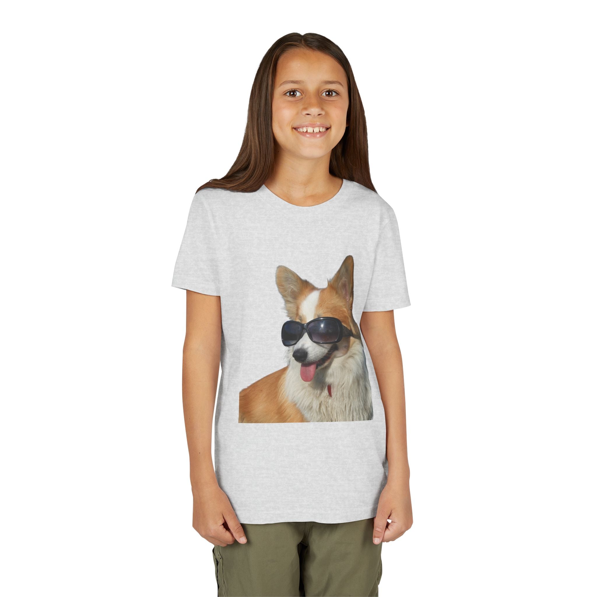 Cool Corgi Sunglasses Youth Tee