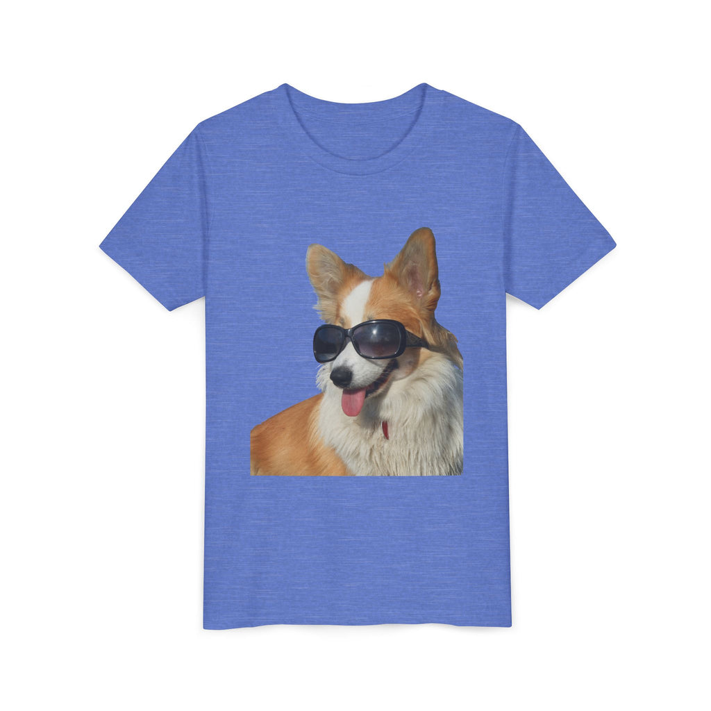 Cool Corgi Sunglasses Youth Tee