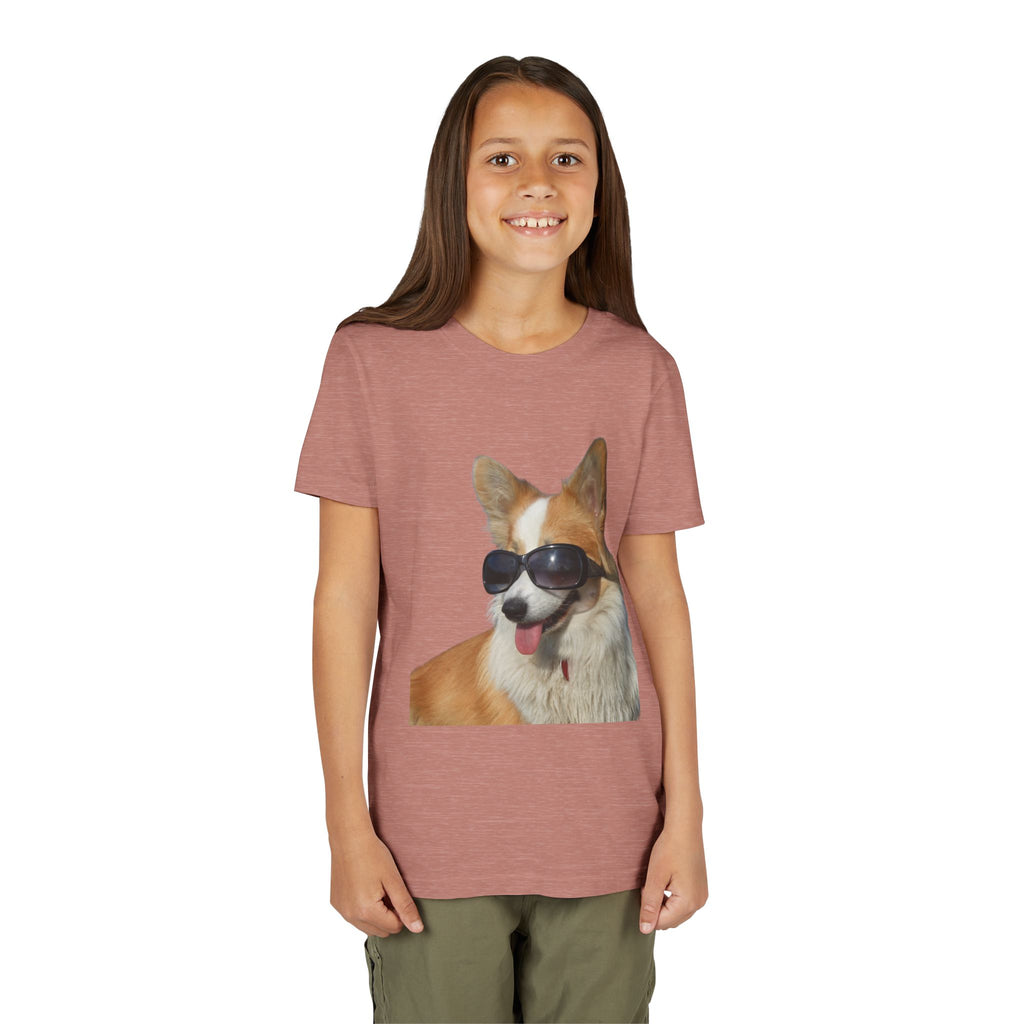 Cool Corgi Sunglasses Youth Tee