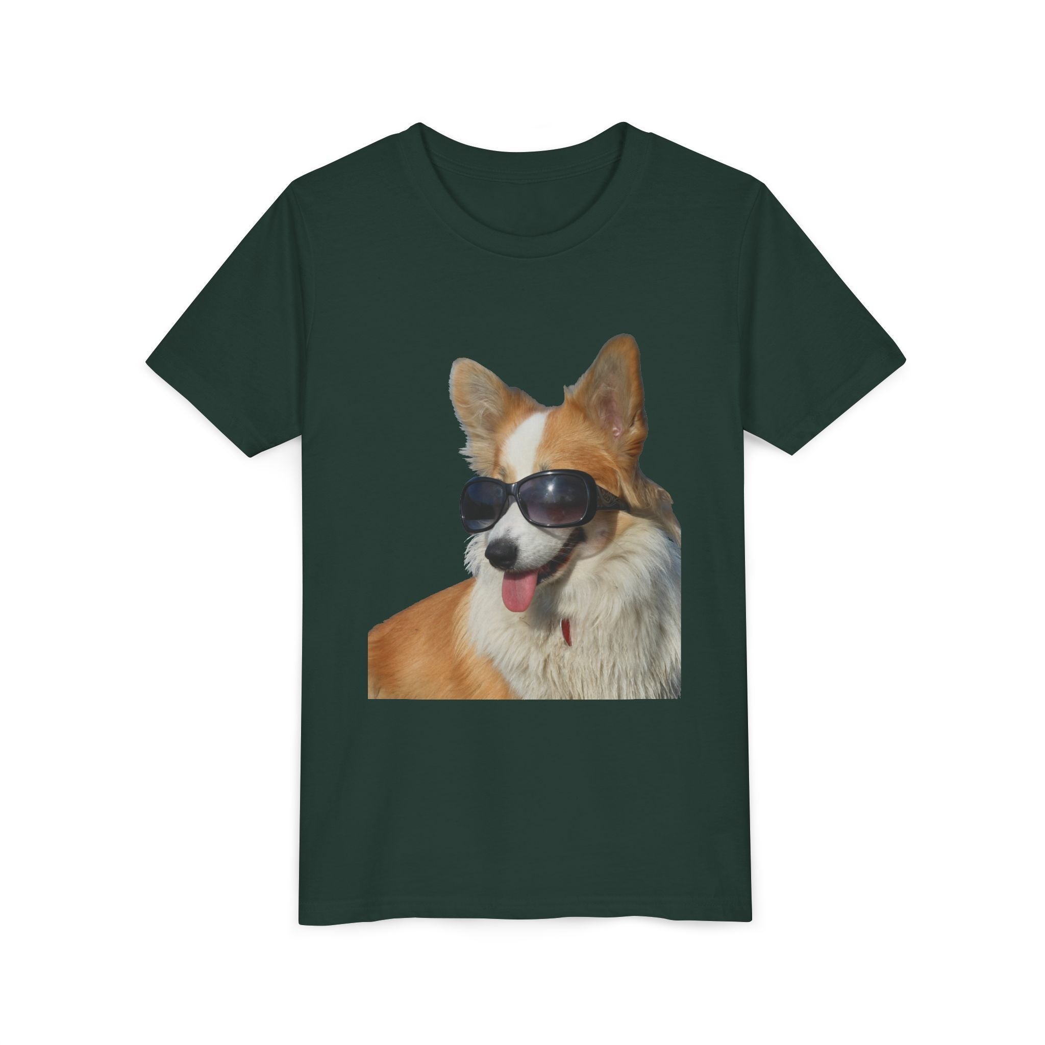 Cool Corgi Sunglasses Youth Tee