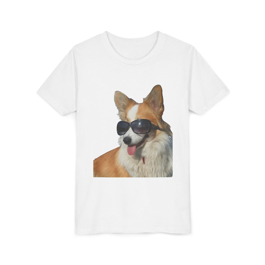 Cool Corgi Sunglasses Youth Tee