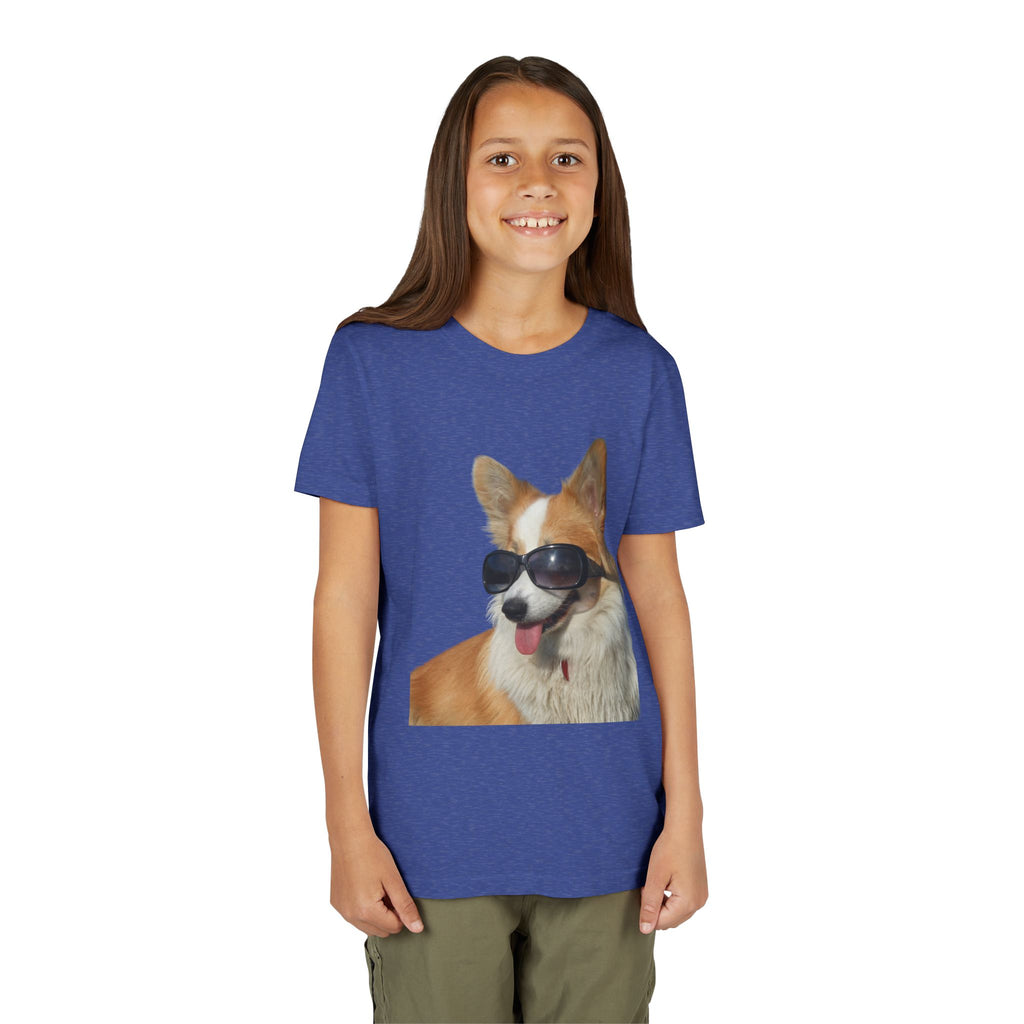 Cool Corgi Sunglasses Youth Tee