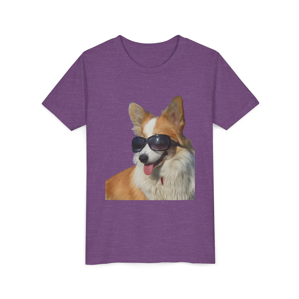 Cool Corgi Sunglasses Youth Tee
