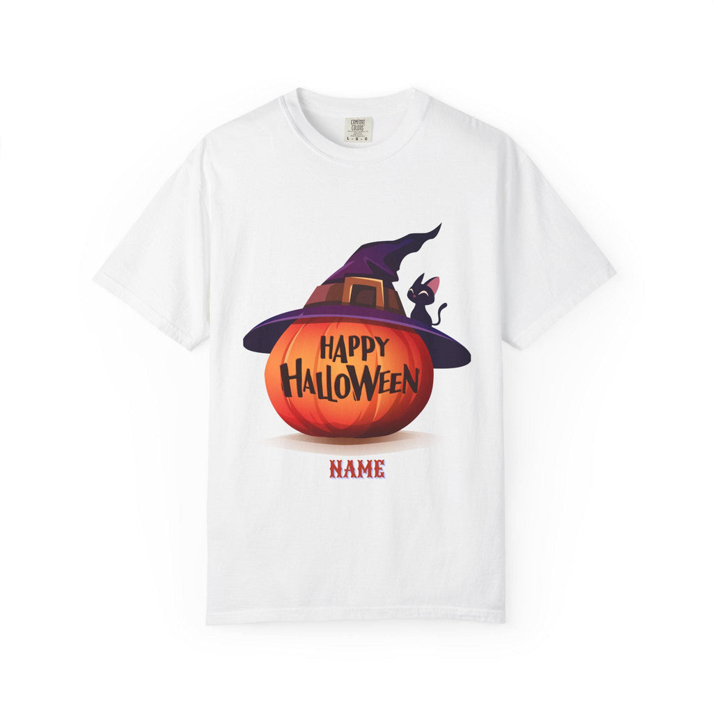 Spooky   Halloween Fun, Fall Shirt, Pumpkin Cat Tee, Halloween Costume,