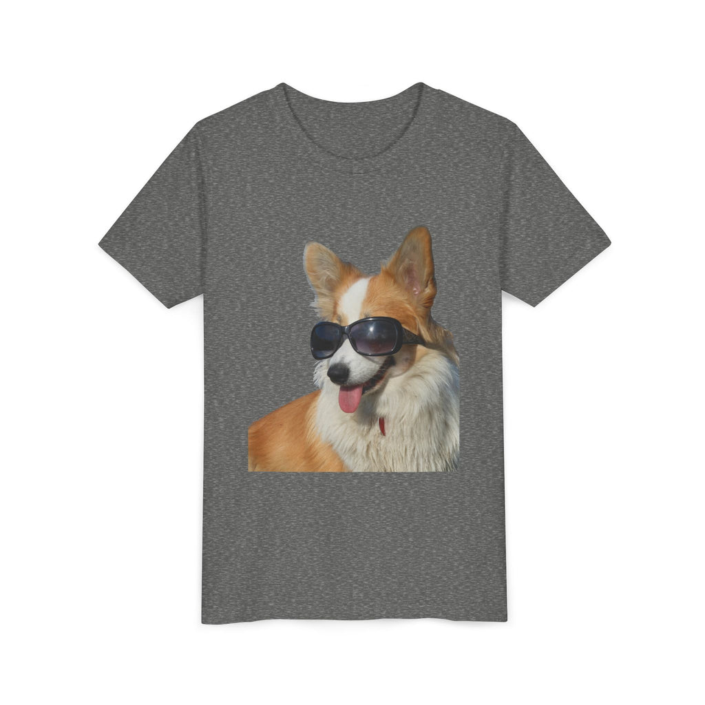 Cool Corgi Sunglasses Youth Tee