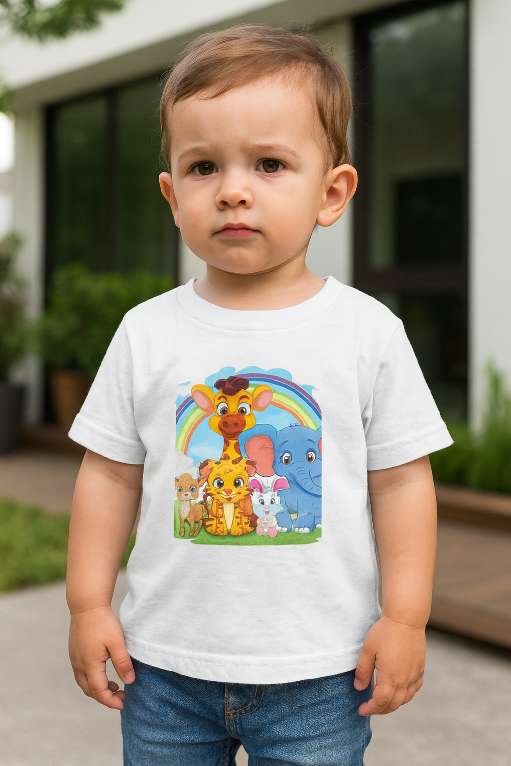 Baby Fine Jersey Tee - Soft and Stylish Infant T-Shirt with Cute Designs for Daily Adventures and Special Occasions
