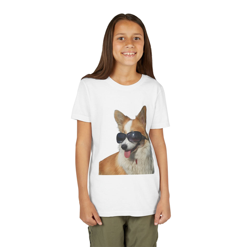 Cool Corgi Sunglasses Youth Tee