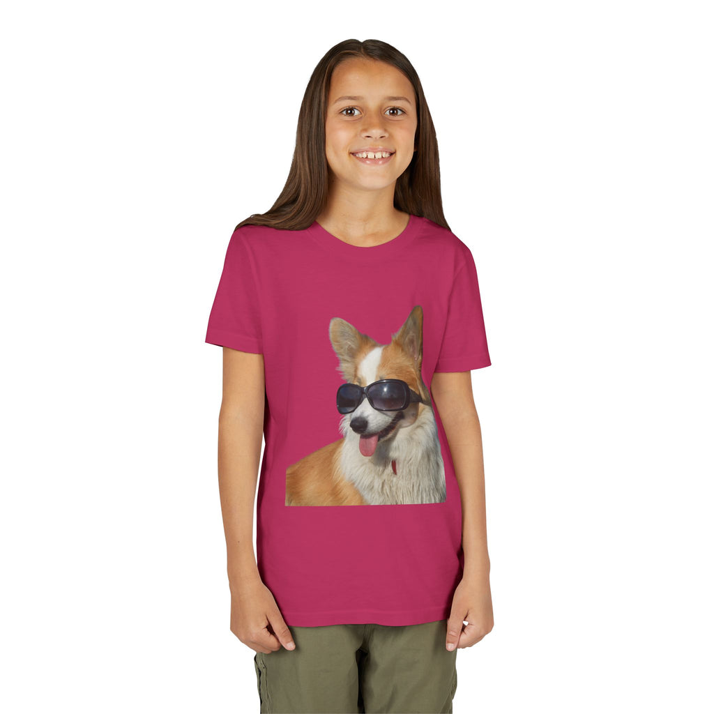 Cool Corgi Sunglasses Youth Tee