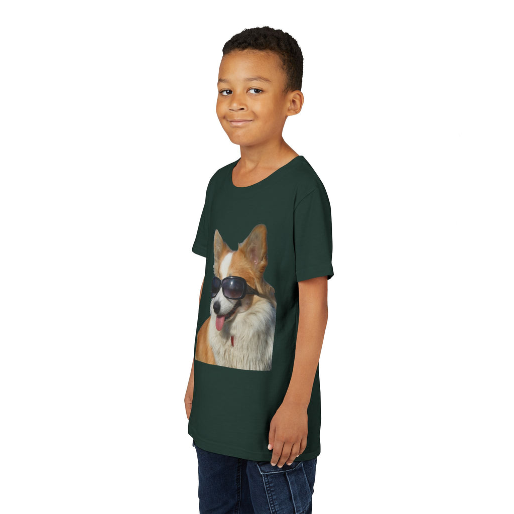 Cool Corgi Sunglasses Youth Tee