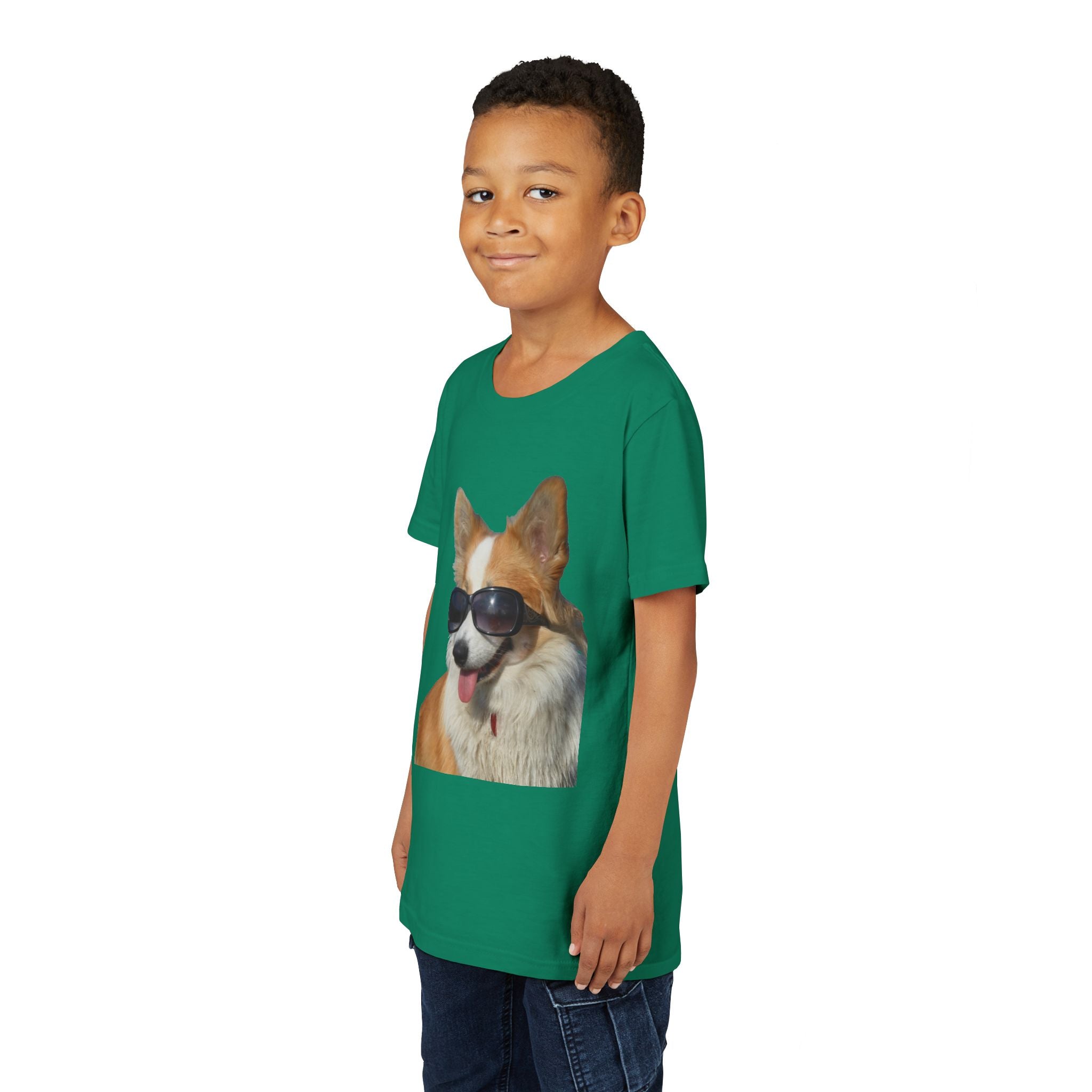 Cool Corgi Sunglasses Youth Tee