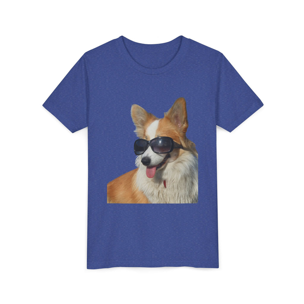 Cool Corgi Sunglasses Youth Tee