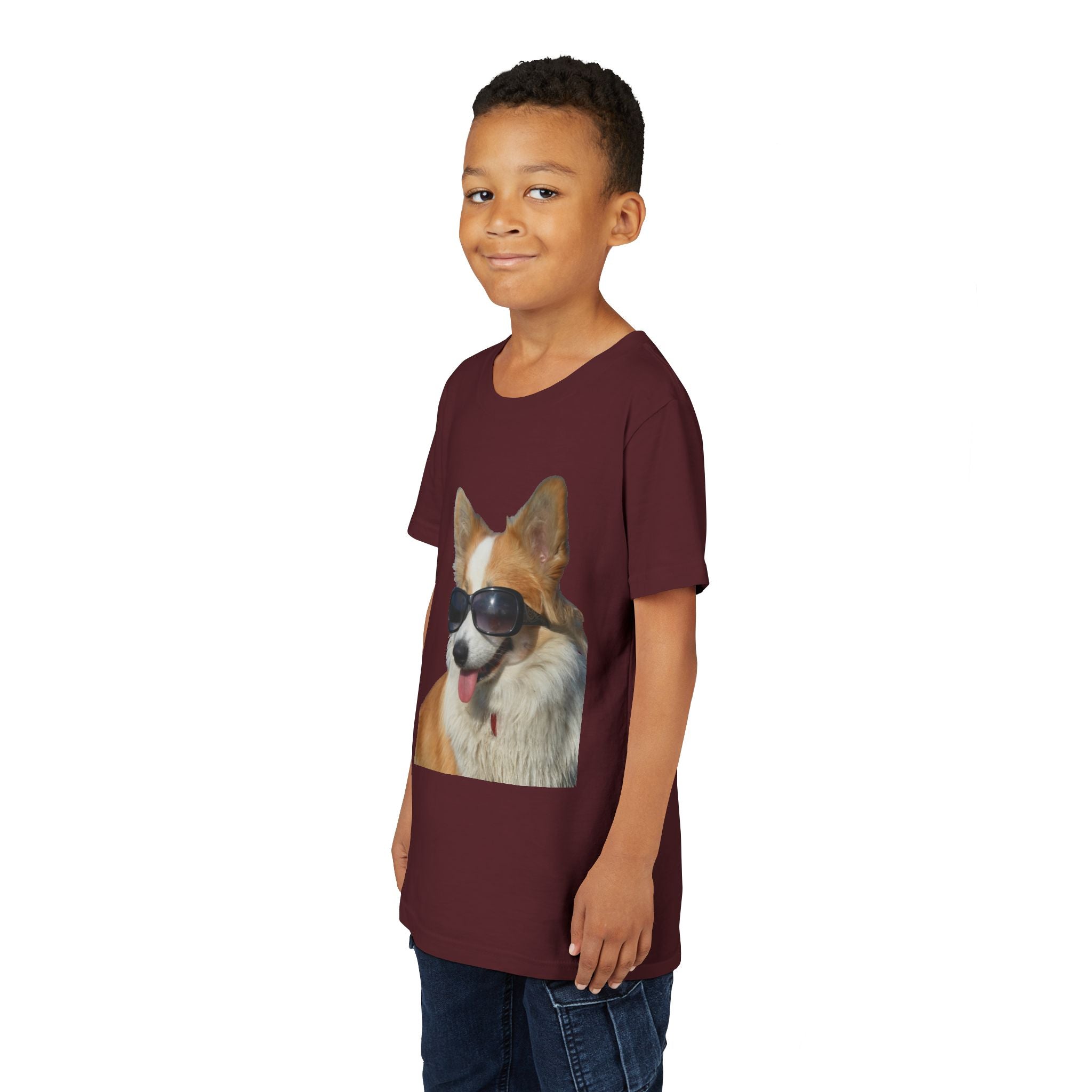 Cool Corgi Sunglasses Youth Tee