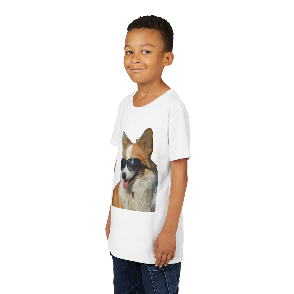 Cool Corgi Sunglasses Youth Tee