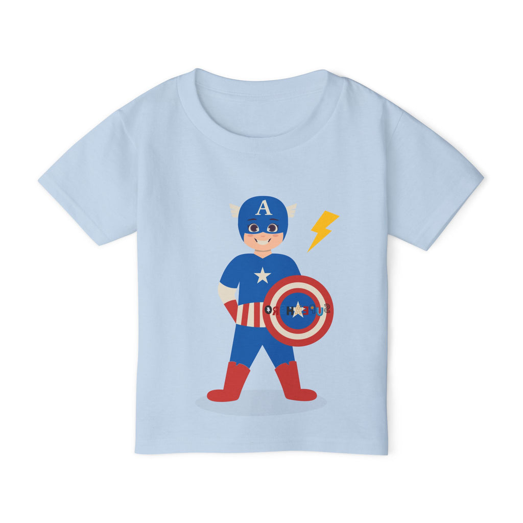 Superhero Toddler T-Shirt - Captain Thunder Design