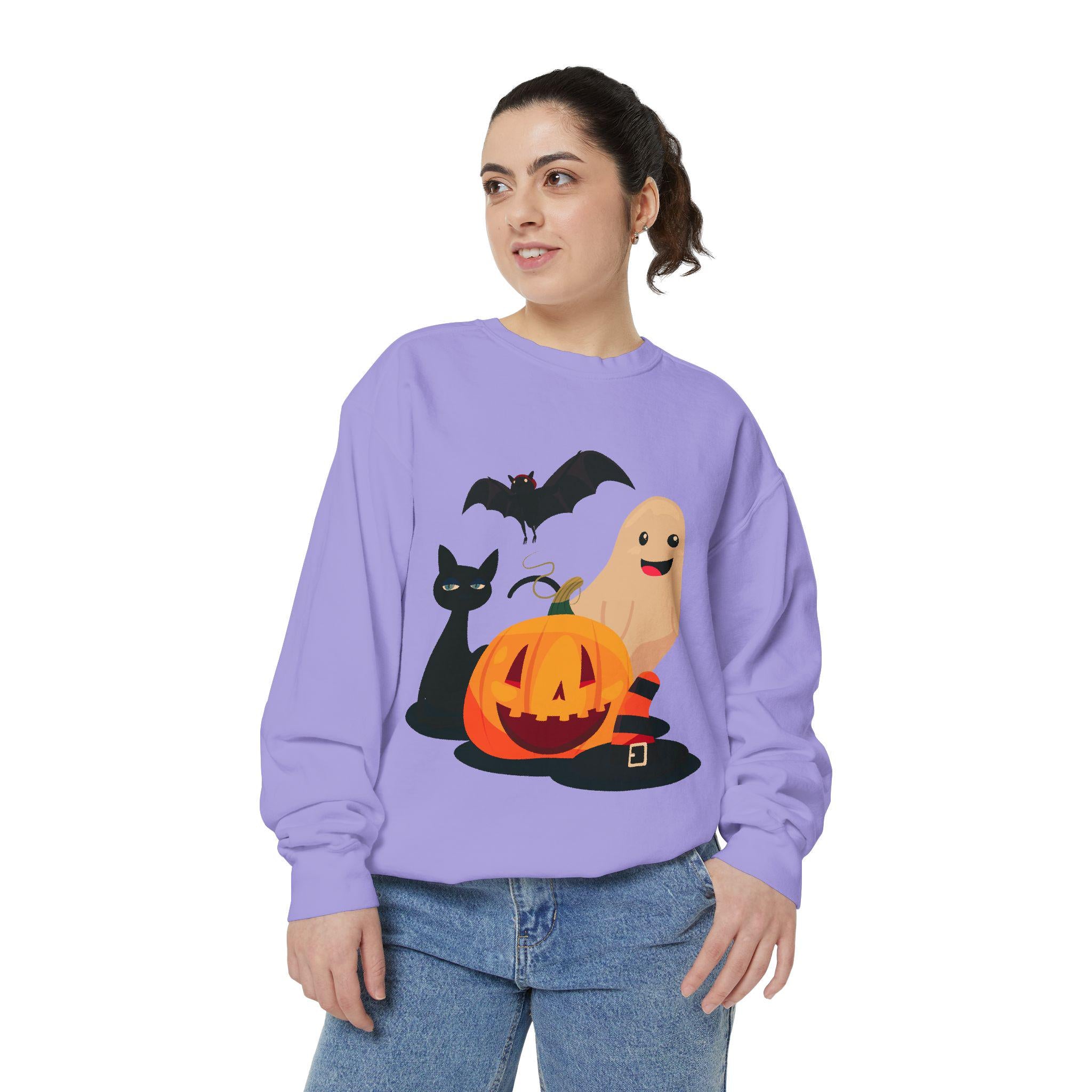 Unisex Halloween T-Shirt – Spooky Cotton Short Sleeve