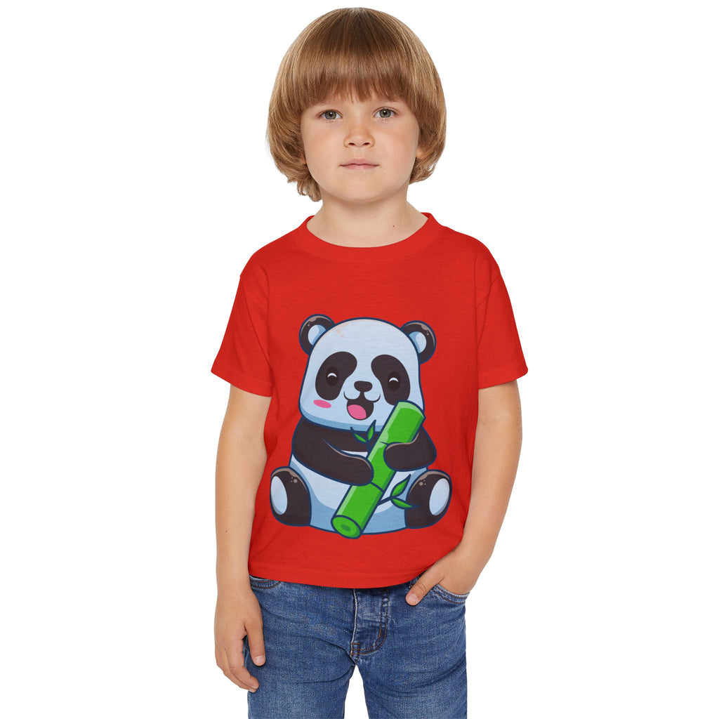 Cute Panda Toddler T-Shirt - Adorable Kids Wear for Fun and Play