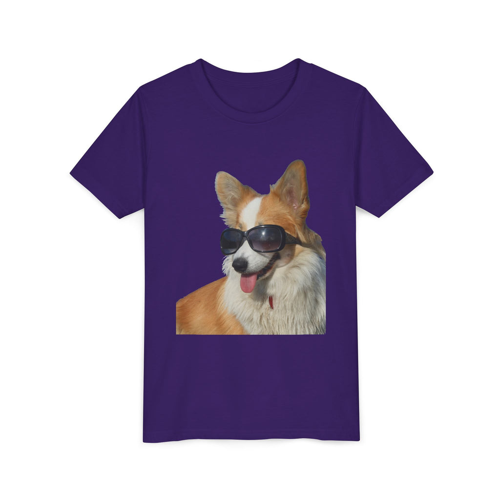 Cool Corgi Sunglasses Youth Tee