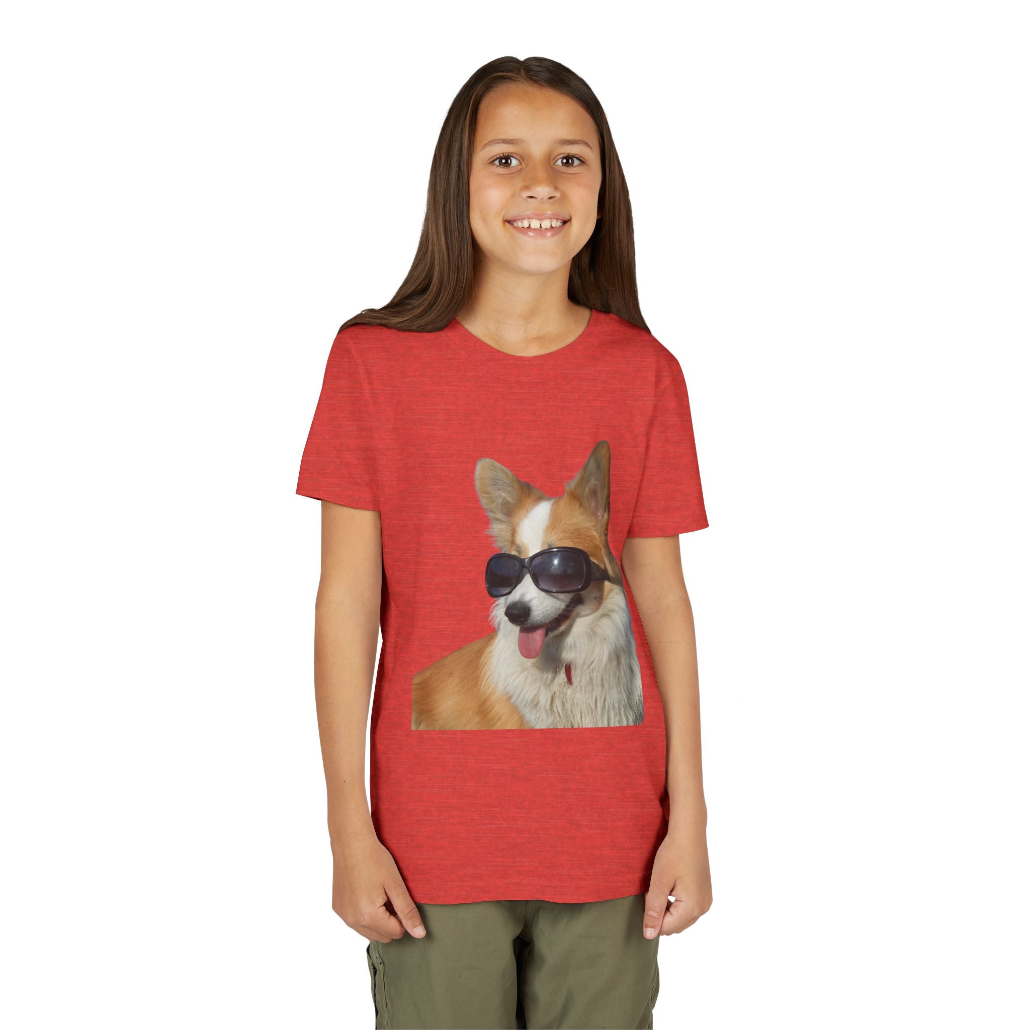 Cool Corgi Sunglasses Youth Tee