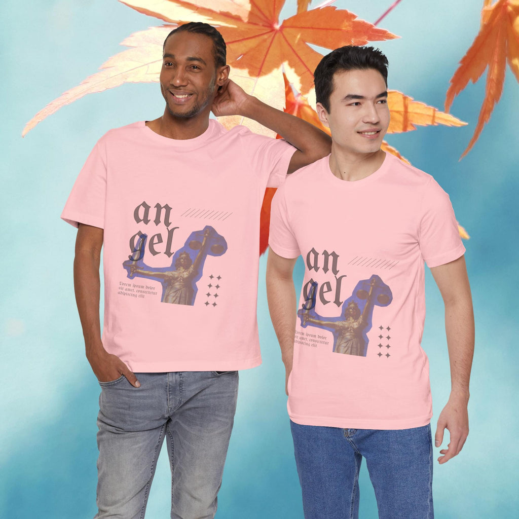 Guardian Angel Graphic Tee: Inspirational Cotton T-Shirt