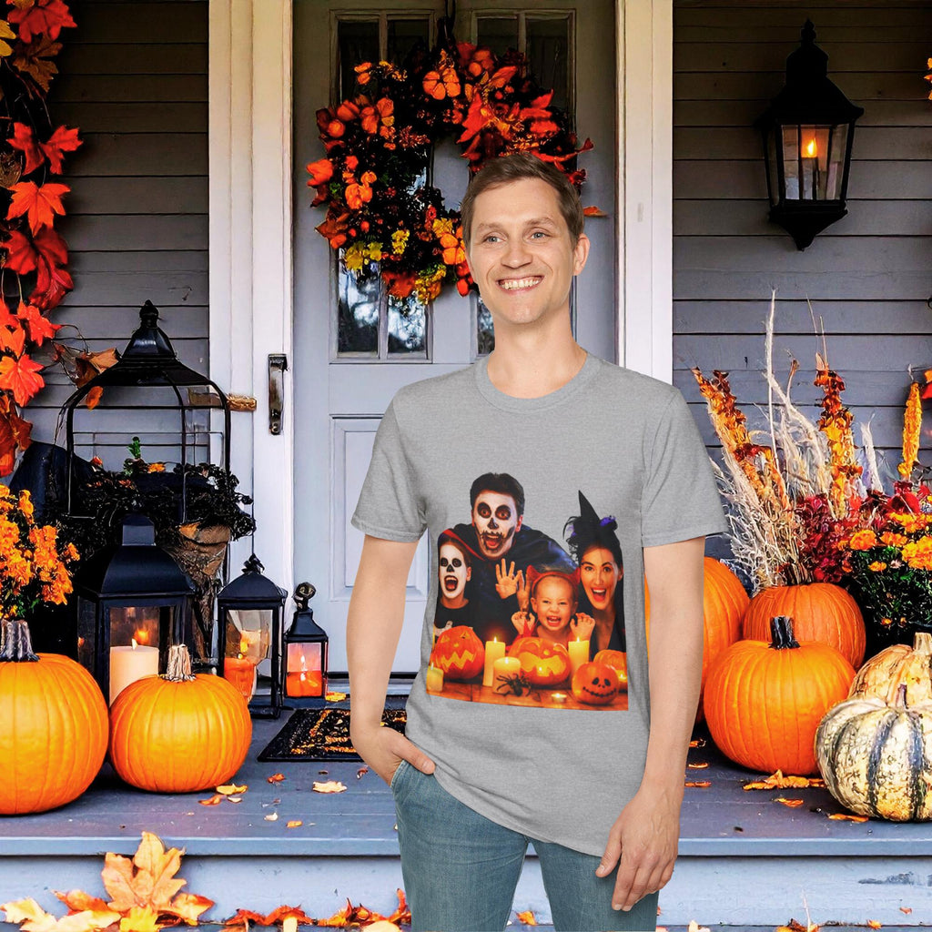 Halloween Family Fun T-Shirt: Spooky Trick or Treat Apparel