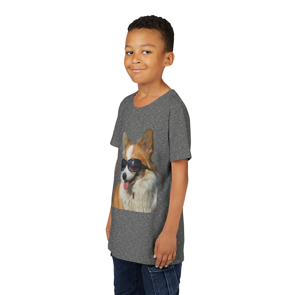 Cool Corgi Sunglasses Youth Tee