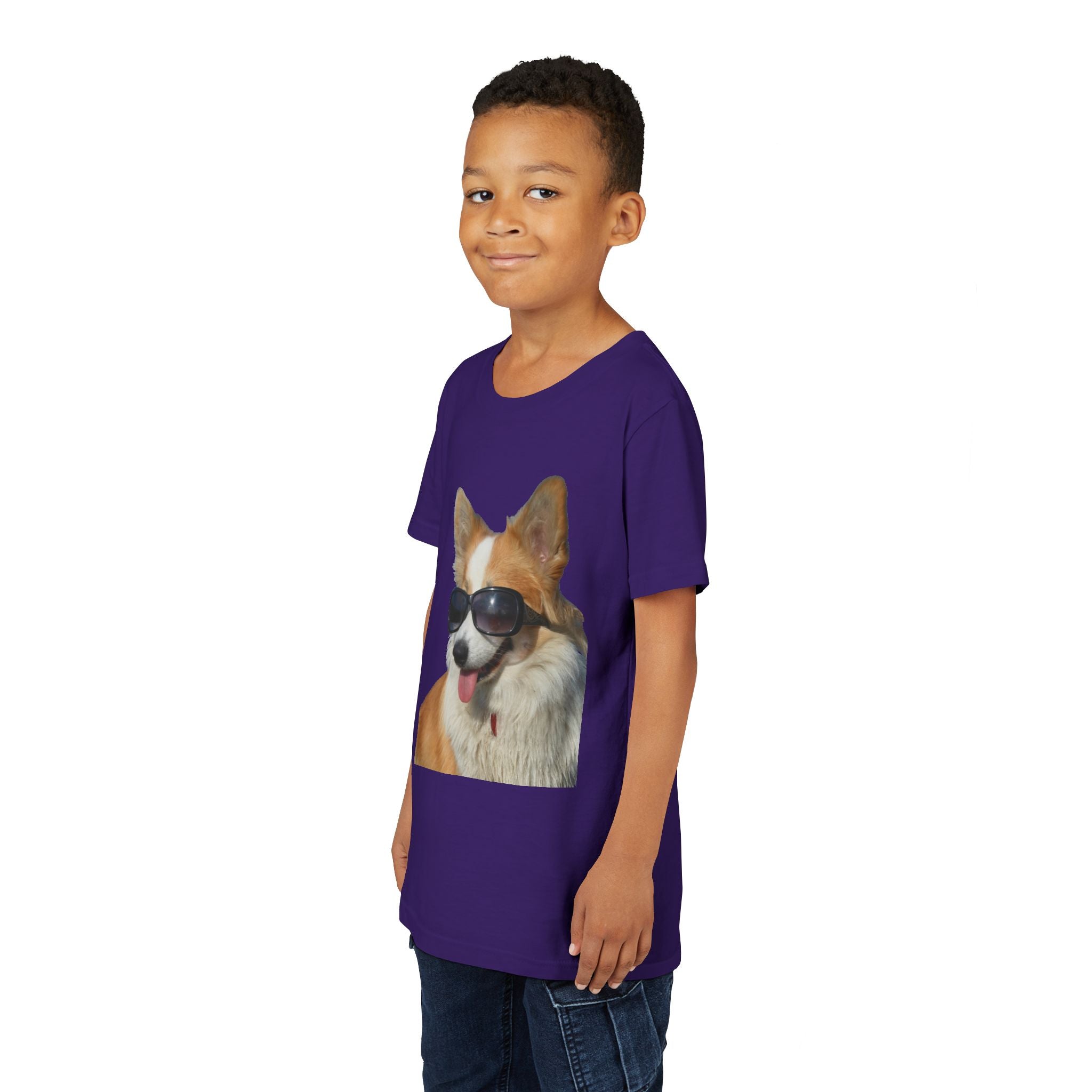 Cool Corgi Sunglasses Youth Tee