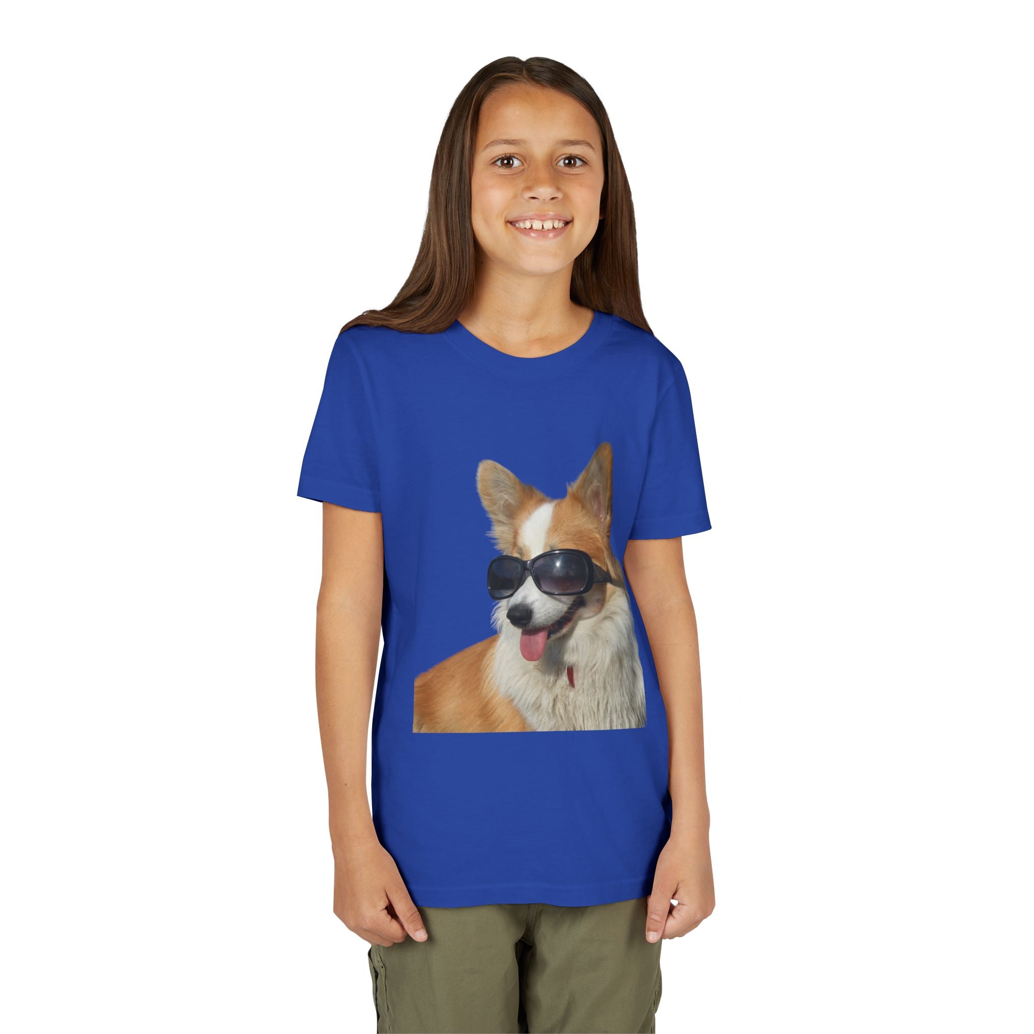 Cool Corgi Sunglasses Youth Tee