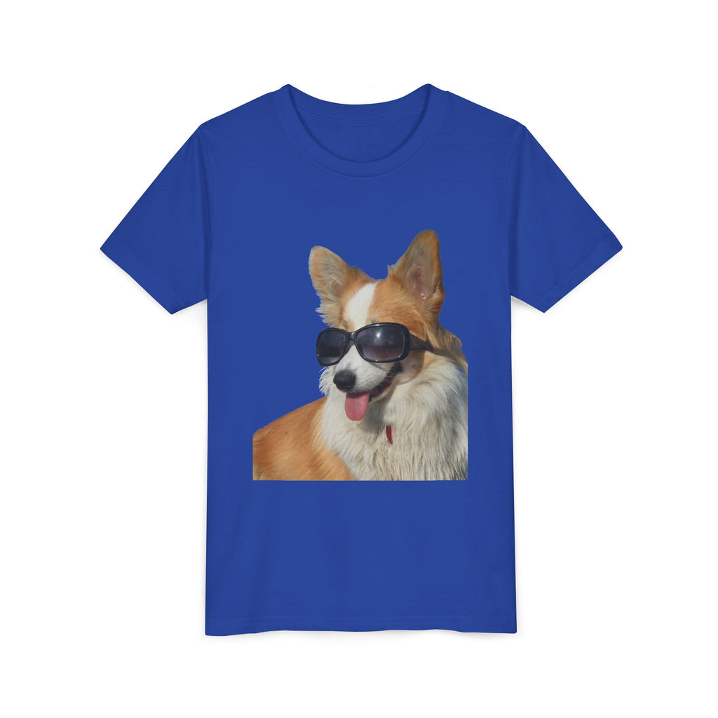 Cool Corgi Sunglasses Youth Tee