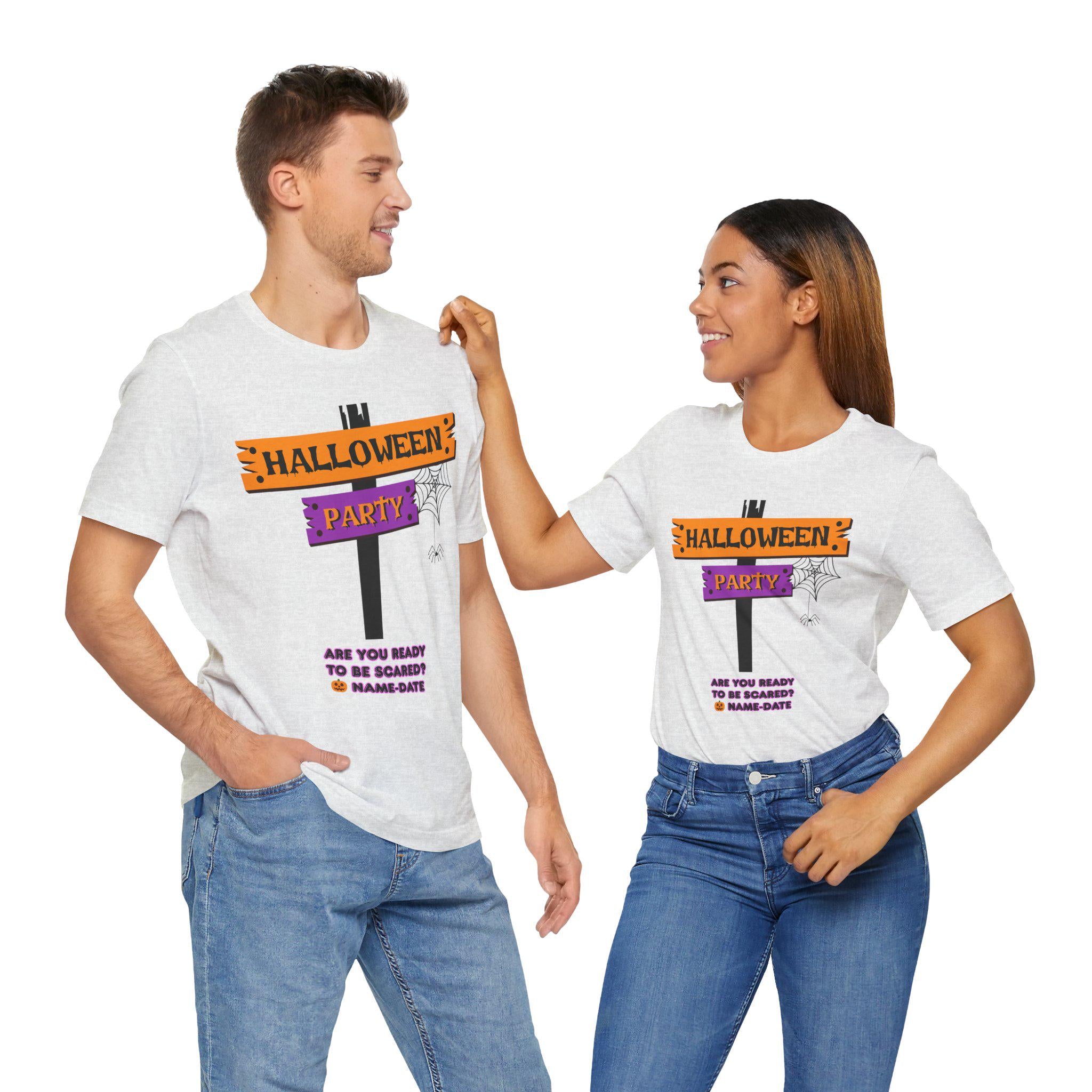 Unisex Halloween Party Tee: Spooky Costume Shirt