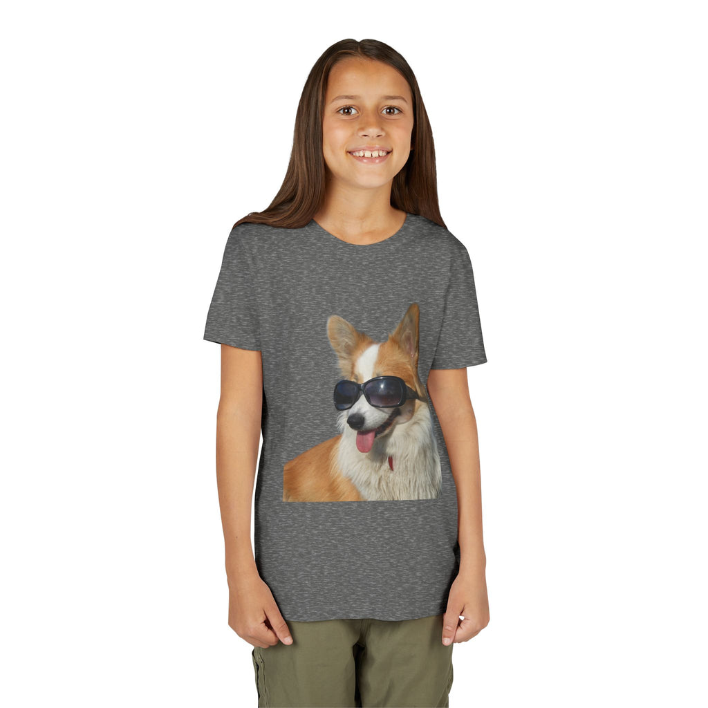 Cool Corgi Sunglasses Youth Tee