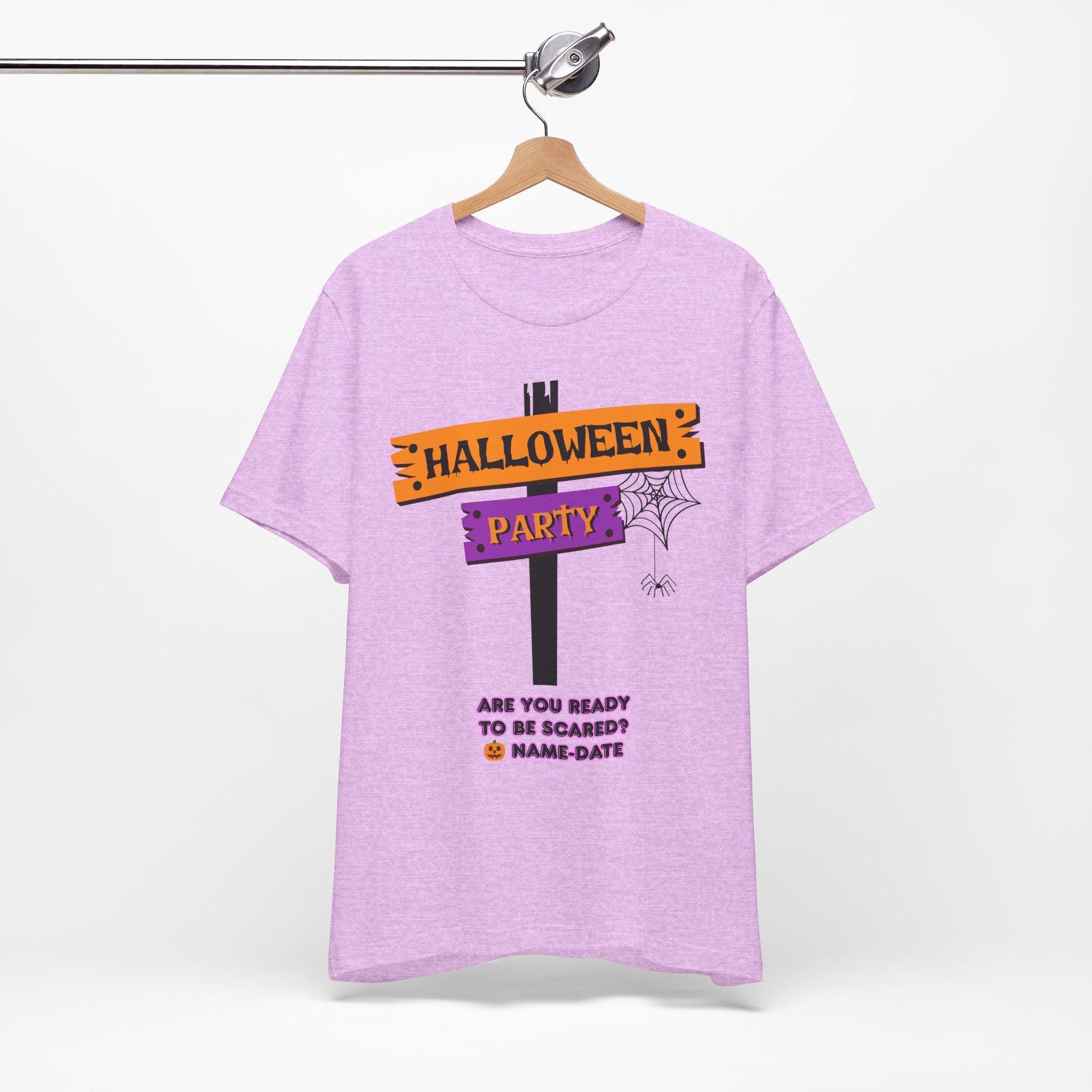 Unisex Halloween Party Tee: Spooky Costume Shirt